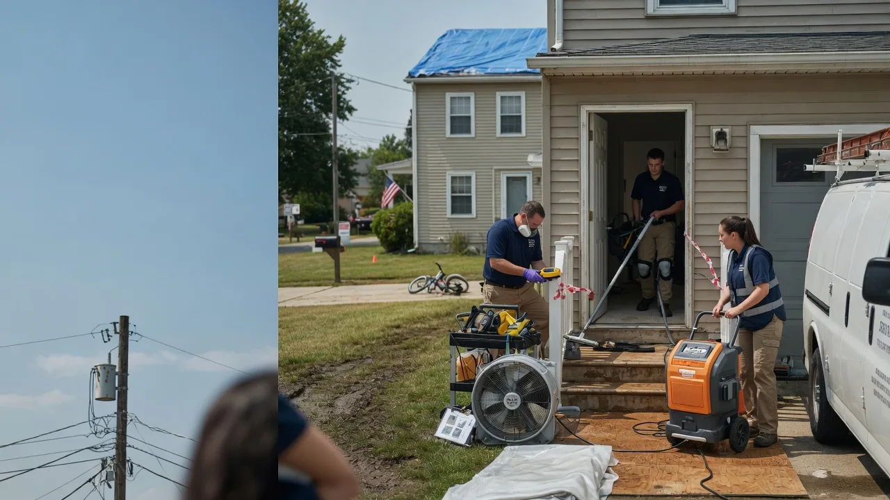 Water Damage Repair in Bentley, KS near me